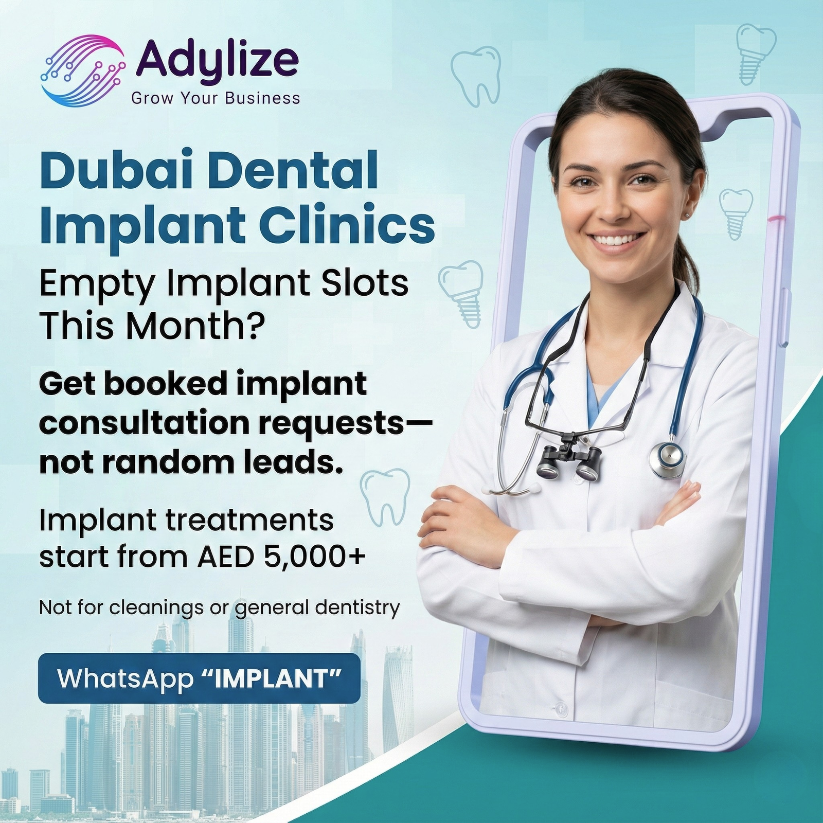 Dubai Dentist Meta ads
